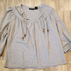 I Heart Ronson Grey Pullover Shirt